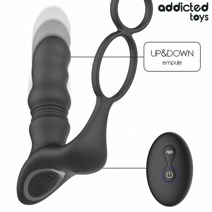 ADDICTED TOYS - ANEL DE PRÓSTATA PARA CIMA E PARA BAIXO