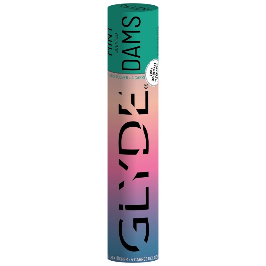 SHEER GLYDE - LÂMINAS DE LÁTEX PARA SEXO ORAL COM HORTELÃ