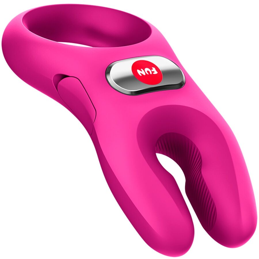 FUN FACTORY - ANEL PENIANO VIBRATÓRIO NOS PRO MAGENTA