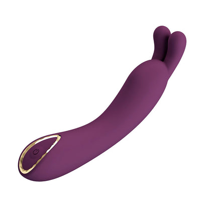 PRETTY LOVE - DJ RABBIT VIBRADOR DE PONTO G ROXO