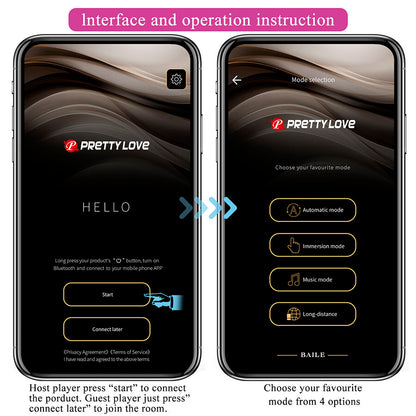 PRETTY LOVE - DORA VIBRADOR INVISÍVEL COM APLICATIVO GRÁTIS