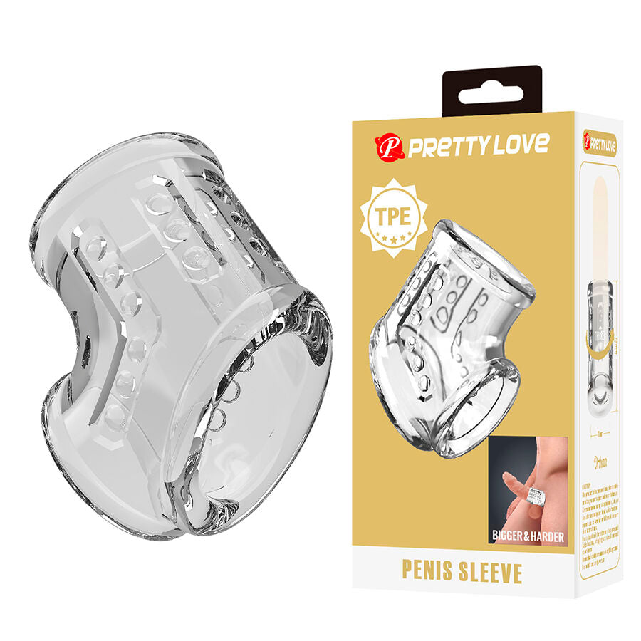 PRETTY LOVE - CAPA CURTA TRANSPARENTE PARA PÊNIS