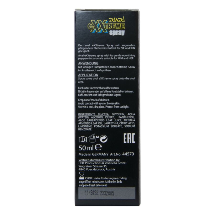 HOT - SPRAY ANAL EXTREMO 50 ML