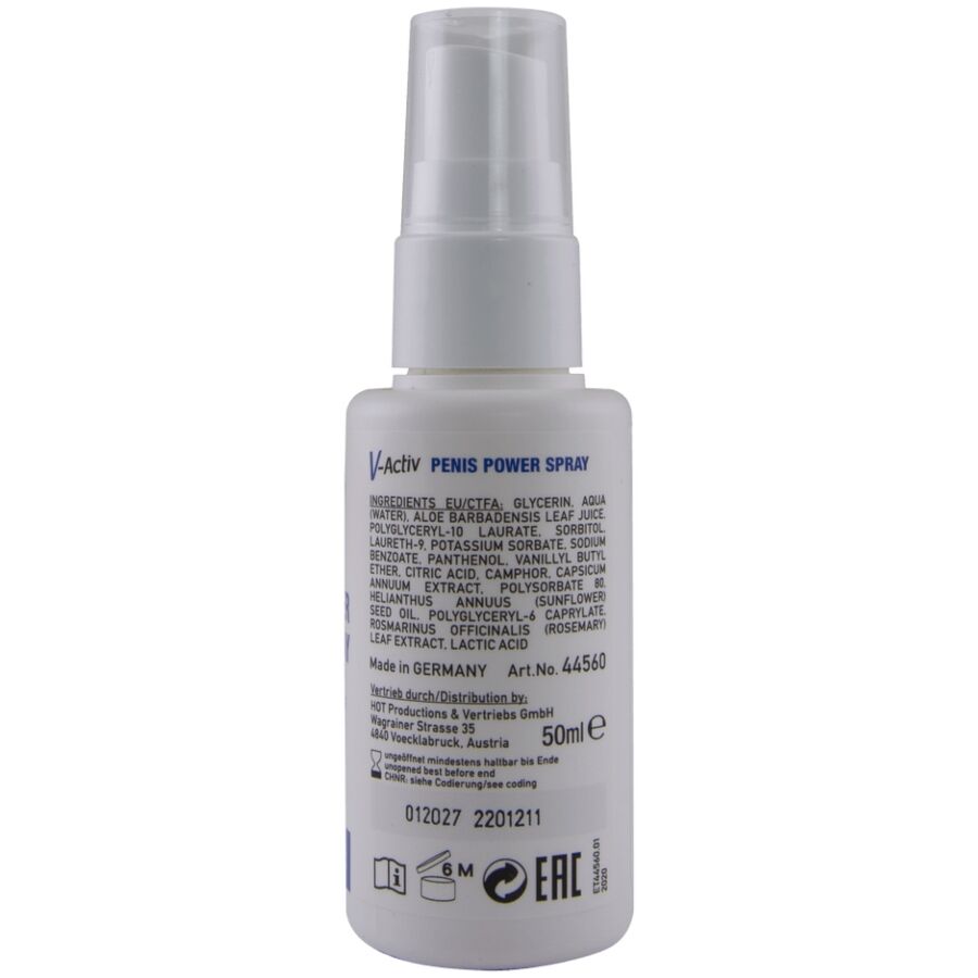 HOT - V-ACTIV SPRAY PARA POTÊNCIA PENIANA 50 ML