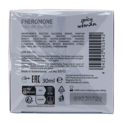 HOT - PERFUME DE FEROMÔNIOS MIAMI SPICY WOMAN 30 ML