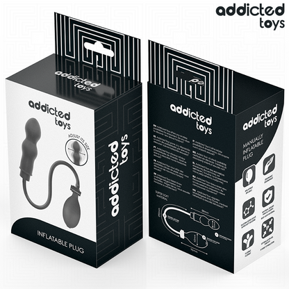 ADDICTED TOYS - PLUG ANAL INFLÁVEL MODELO 1