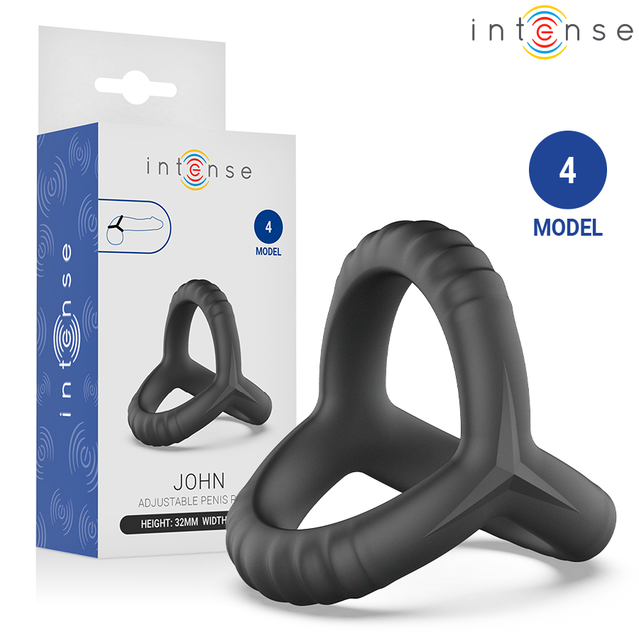 INTENSE - JOHN ANEL PENIANO TRIPLO AJUSTÁVEL MODELO 4