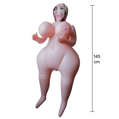 HIDDEN DESIRE - HEAVY HEATHER BONECA INFLÁVEL 145 CM