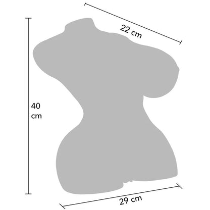 DESEJO OCULTO - TORSO DE CADELA ORDENHEIRA SAFADA, MASTURBADORA FEMININA, 10 KG