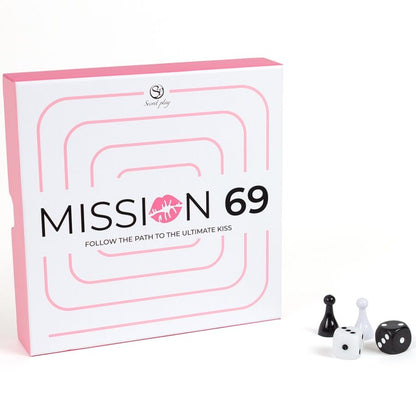 SECRET PLAY - JOGO DE TABULEIRO PARA CASAIS "MISSION 69"