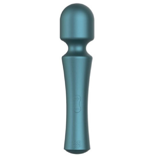 ROMP - PRESTO MINI WAND VIBRATOR COM CABEÇA FLEXÍVEL VERDE