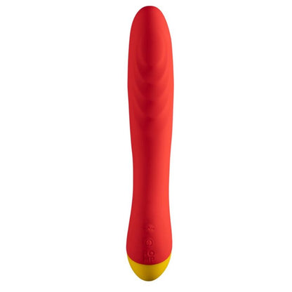 ROMP - HYPE VIBRADOR MULTIFUNCIONAL PARA PONTO G VERMELHO