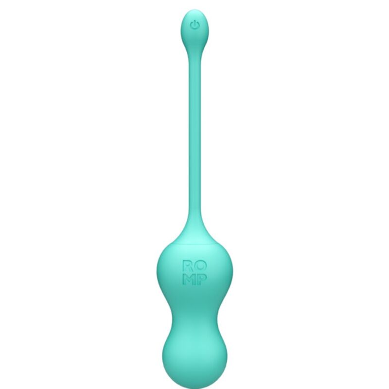 ROMP - CELLO OVO VIBRATÓRIO MULTIFUNCIONAL TURQUESA COM CONTROLE REMOTO