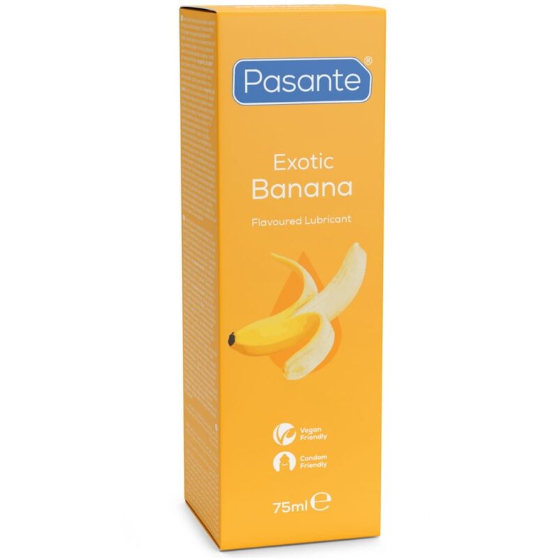 PASANTE - LUBRIFICANTE À BASE DE ÁGUA COM SABOR DE BANANA 75 ML