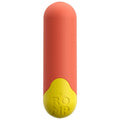 ROMP - RIOT MULTIFUNCIONAL VIBRATÓRIO BULLET LARANJA + AMARELO