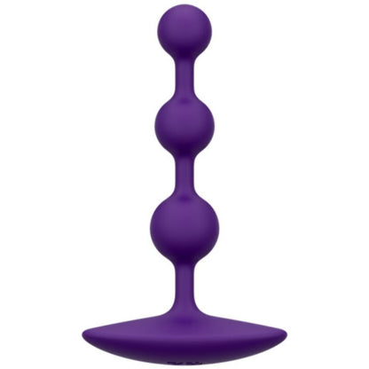ROMP - AMP CONTAS ANAL DE SILICONE FLEXÍVEIS ROXAS 12,5 CM ROXAS