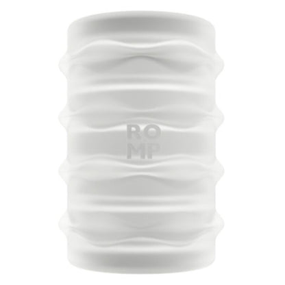 ROMP - MOSH MASTURBADOR MASCULINO TRANSPARENTE COM BAINHA REVERSÍVEL DE 6 CM
