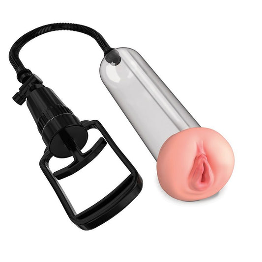 BOMBA DE ERECCIÓN WORX PUMP CON VAGINA PARA PRINCIPIANTES