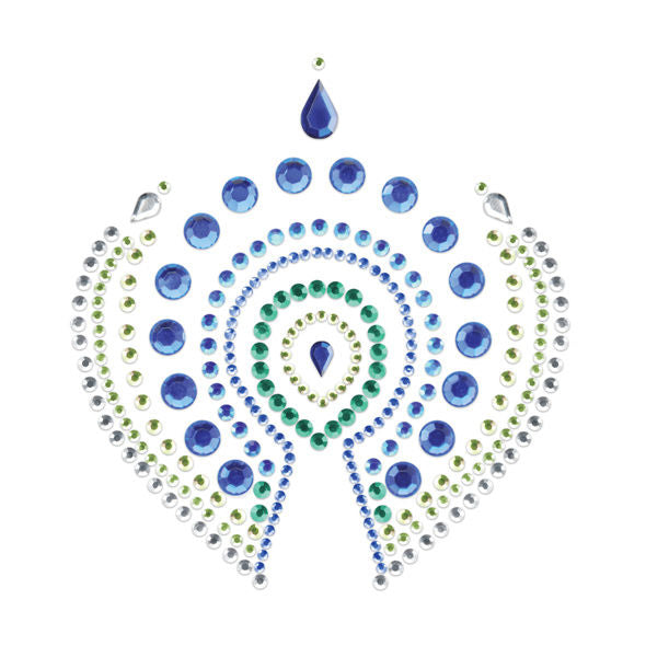 BIJOUX - INDISCRETS FLAMBOYANT AZUL Y VERDE