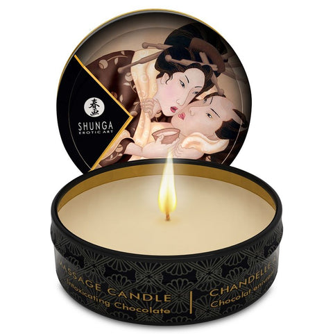 Velas de massagem