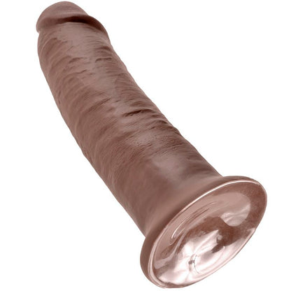 KING COCK - 10 DILDOS MARRONES 25,4 CM