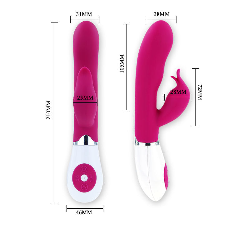 PRETTY LOVE - VIBRATOR WITH FELIX STIMULATOR