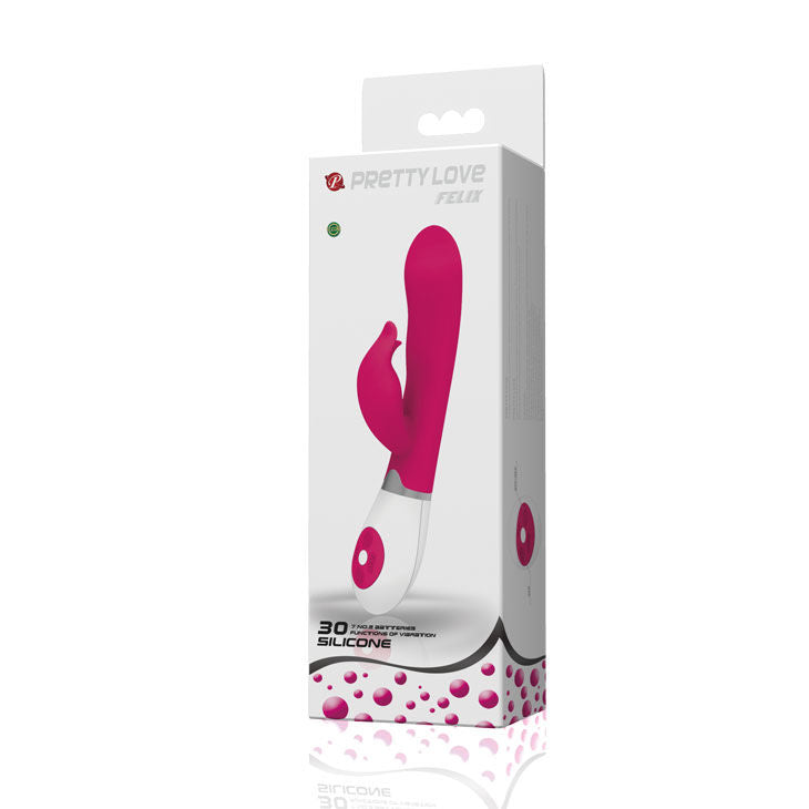 PRETTY LOVE - VIBRATOR WITH FELIX STIMULATOR