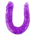Baile - Dildo Duplo Em Geléia Flexível Lils