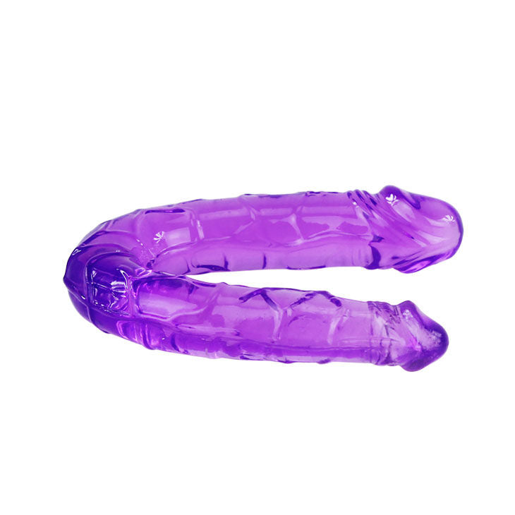 BAILE - DILDO DOBLE EN GELATINA LILS FLEXIBLE