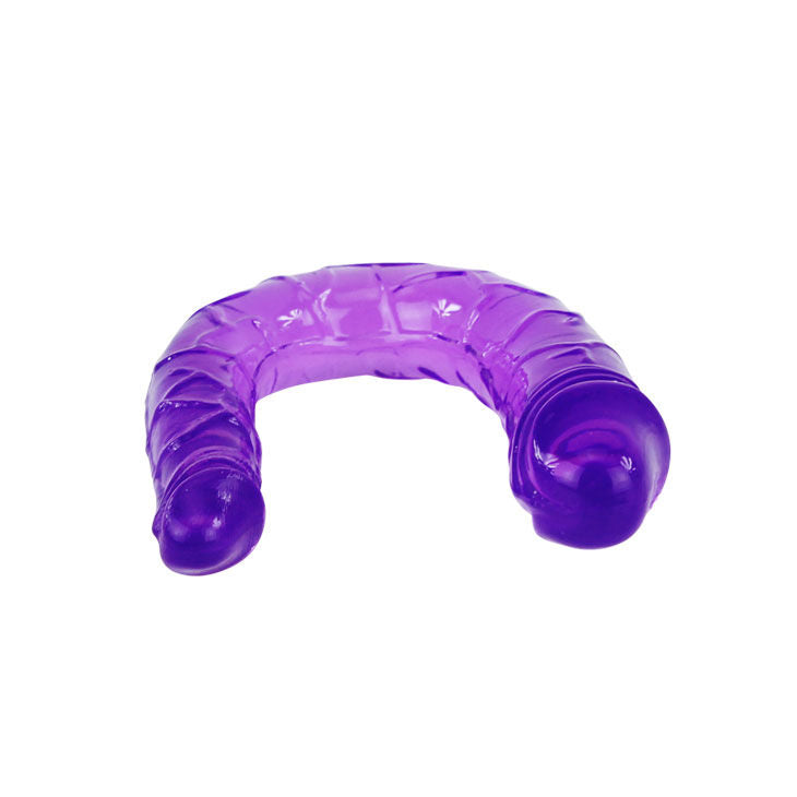 BAILE - DILDO DOBLE EN GELATINA LILS FLEXIBLE
