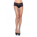Leg Avenue - Lace Ruffle Fishnet Thigh Highs