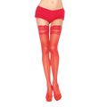 Leg Avenue - Copa roja con encaje autoadhesivo