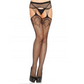 Leg Avenue - Meias Net Com Linhas Ligas