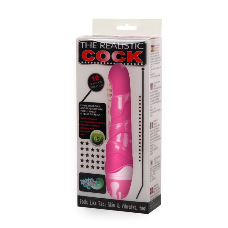DANCE - THE REALISTIC PINK ROOSTER 21.8 CM
