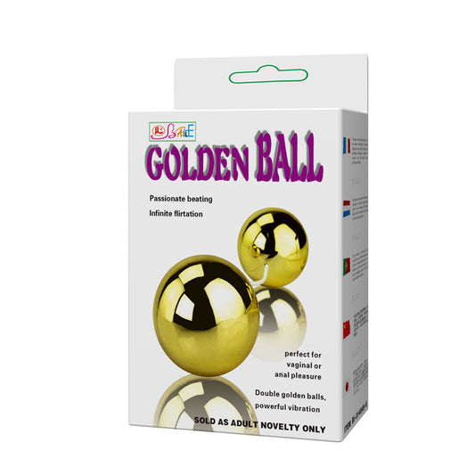 PROM - GOLDEN CHINESE BALL VIBRATOR