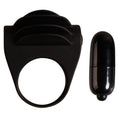 Pretty Love - Anel Vibrador Preto Chester Preto