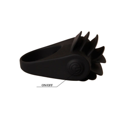 PRETTY LOVE - BLACK CHESTER VIBRATOR RING