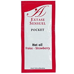 SENSUAL ECSTASY - STRAWBERRY STIMULATING OIL 10 ML