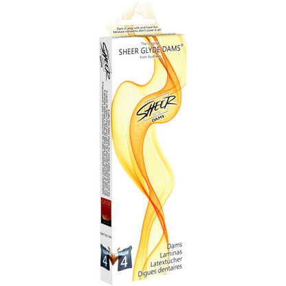 SHEER GLYDE - DAMS BLADES LATEX ORAL SEX TAIL