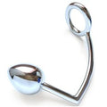 Metal Hard - Anel Com Gancho Anal 40Mm