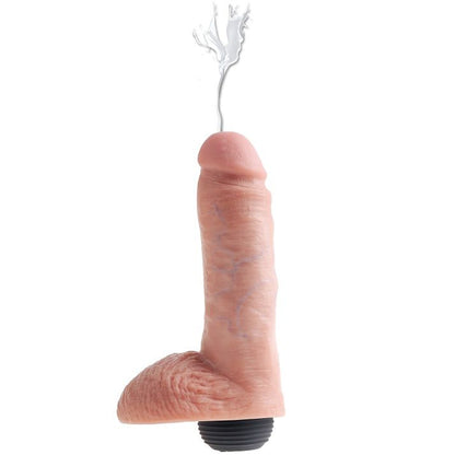 KING COCK - EYACULADOR NATURAL REALISTA PENE 20,32 CM