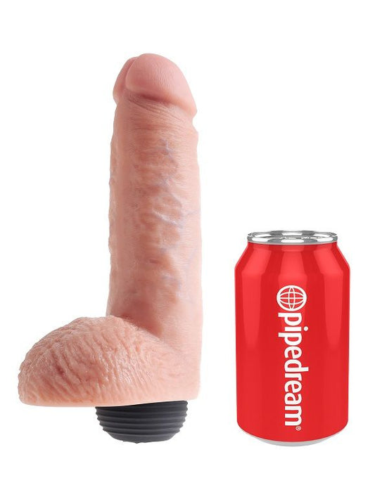 KING COCK - EYACULADOR NATURAL REALISTA PENE 20,32 CM