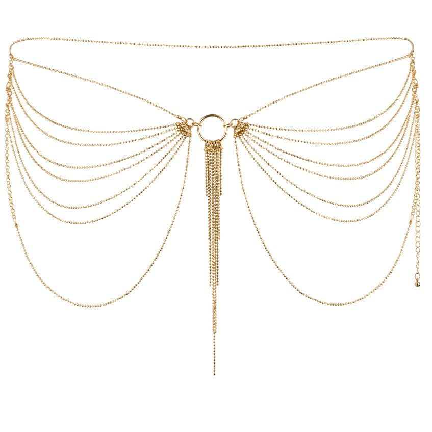 BIJOUX - MAGNIFICENT METAL CHAIN JEWELRY FOR GOLD WAISTBAND