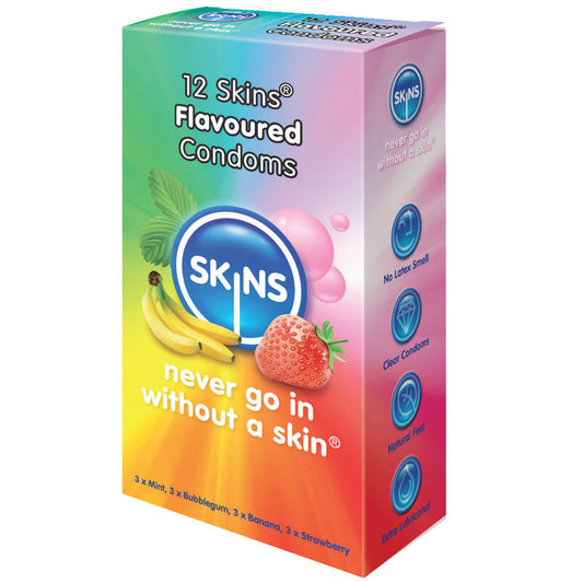 SKINS - LEATHER FLAVORS CONDOMINIUM 12 PACK
