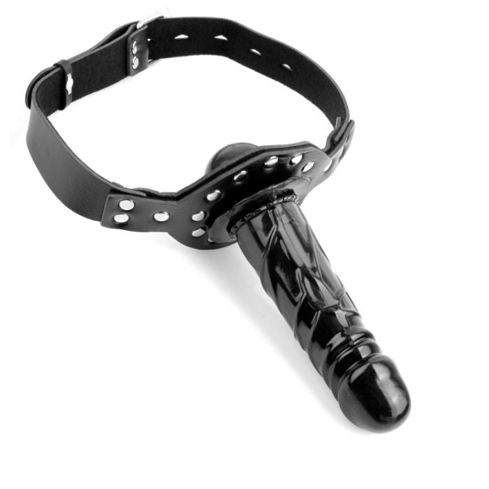 SERIE FETISH FANTASY - MORDAZA DE BOLA DE LUJO CON VIBRADOR