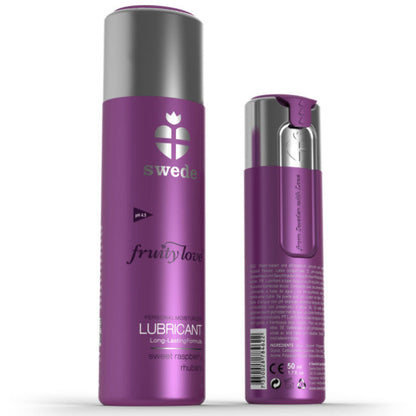 SWEDE - LUBRICANT FRUITY LOVE RASPBERRY RHUBARB 50 ML