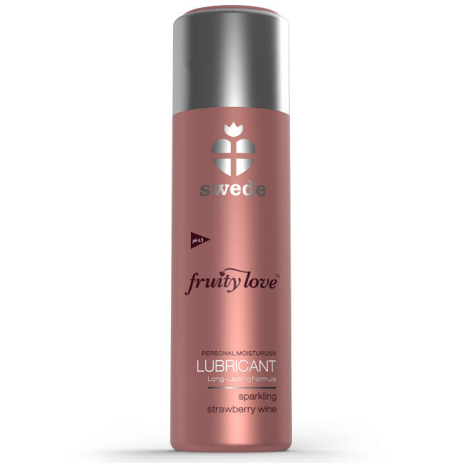 SWEDE - FRUITY LOVE SPARKLING LUBRICANT STRAWBERRY WINE 50 ML