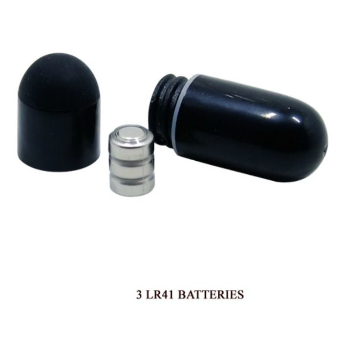 PRETTY LOVE - BLACK VIBRATING TRAP RING