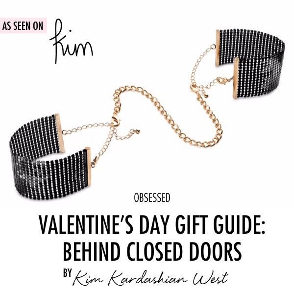 BIJOUX - DESIR MÉTALLIQUE BLACK METAL MESH HANDCUFFS