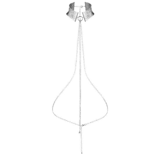 BIJOUX - COLLAR DESIR MÉTALLIQUE METALIZADO PLATA